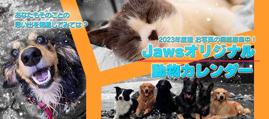 2023年度版オリジナル動物カレンダー写真掲載募集